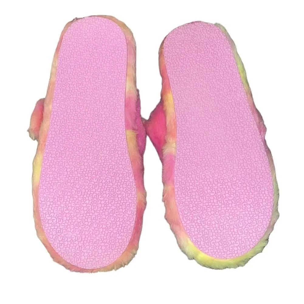 Children’s Place X Sugar & Jade Allover Tie Dye Double Buckle Slippers